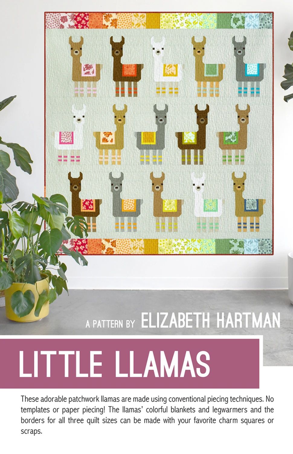 Little Llamas Quilt Pattern by Elizabeth Hartman - PATTERN ONLY