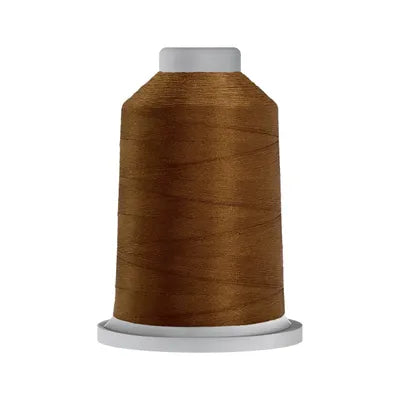 Light Copper thread, glide no 40, Tex 27, sewing thread, 1000m cone,polyester thread