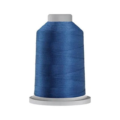 Pacific Blue thread, quilting thread, glide no 40, Tex 27, sewing thread, 1000m cone, polyester thread