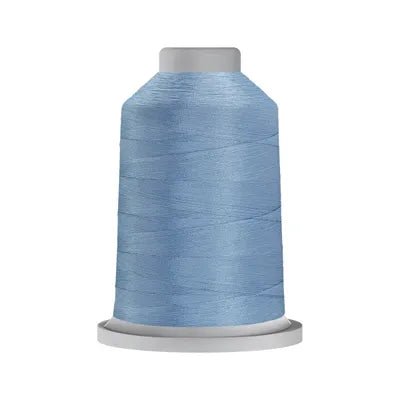 Tar Heel Blue thread, quilting thread, glide no 40, Tex 27, sewing thread, 1000m cone,  polyester thread