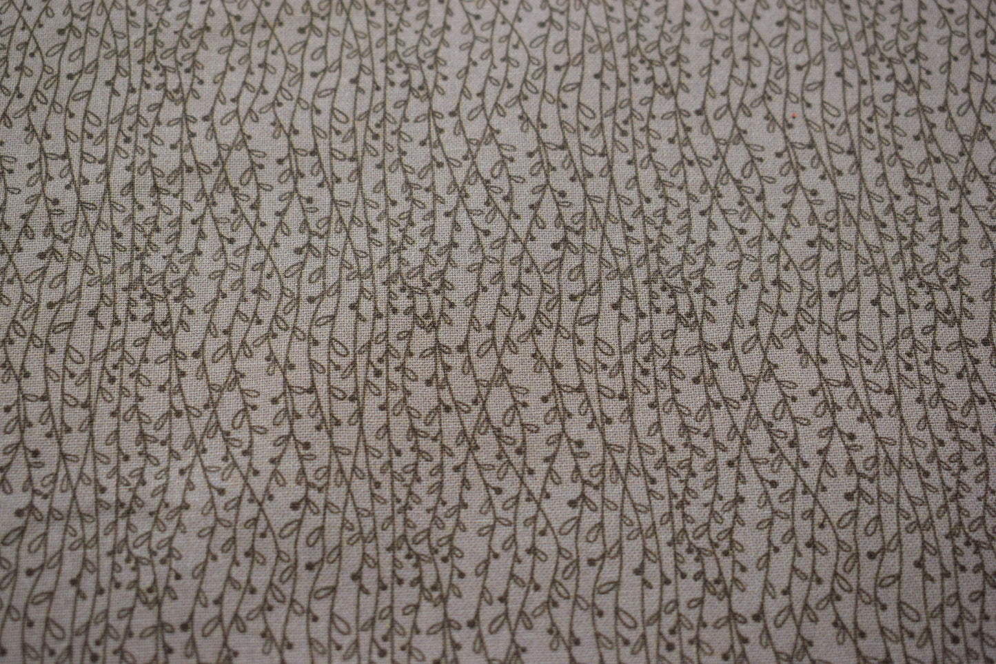 brown fabric, vine pattern Quilting fabric, cotton fabric, indigo fabrics, Price by the Half Metre The Quilt Sanctuary