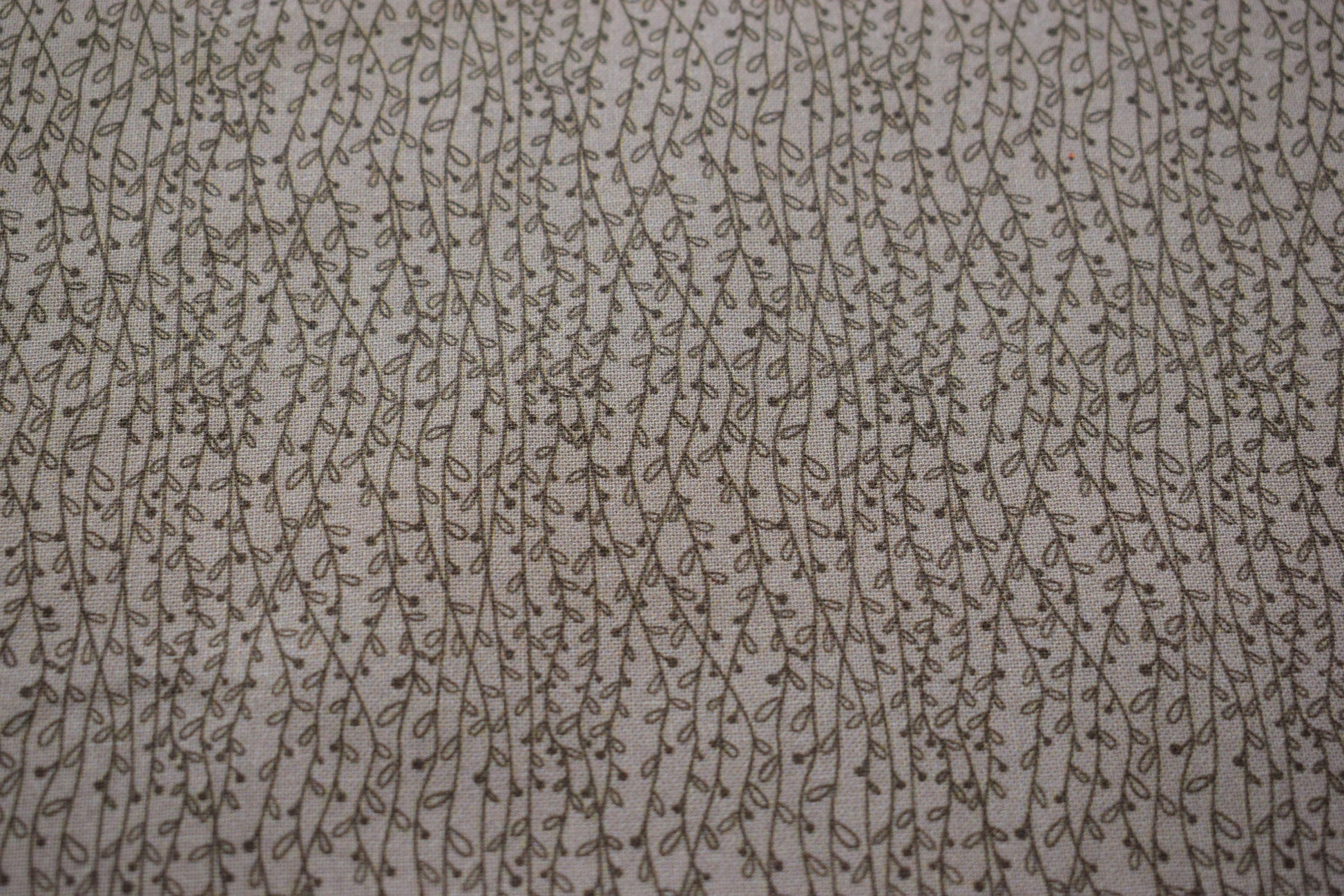 brown fabric, vine pattern Quilting fabric, cotton fabric, indigo fabrics, Price by the Half Metre The Quilt Sanctuary