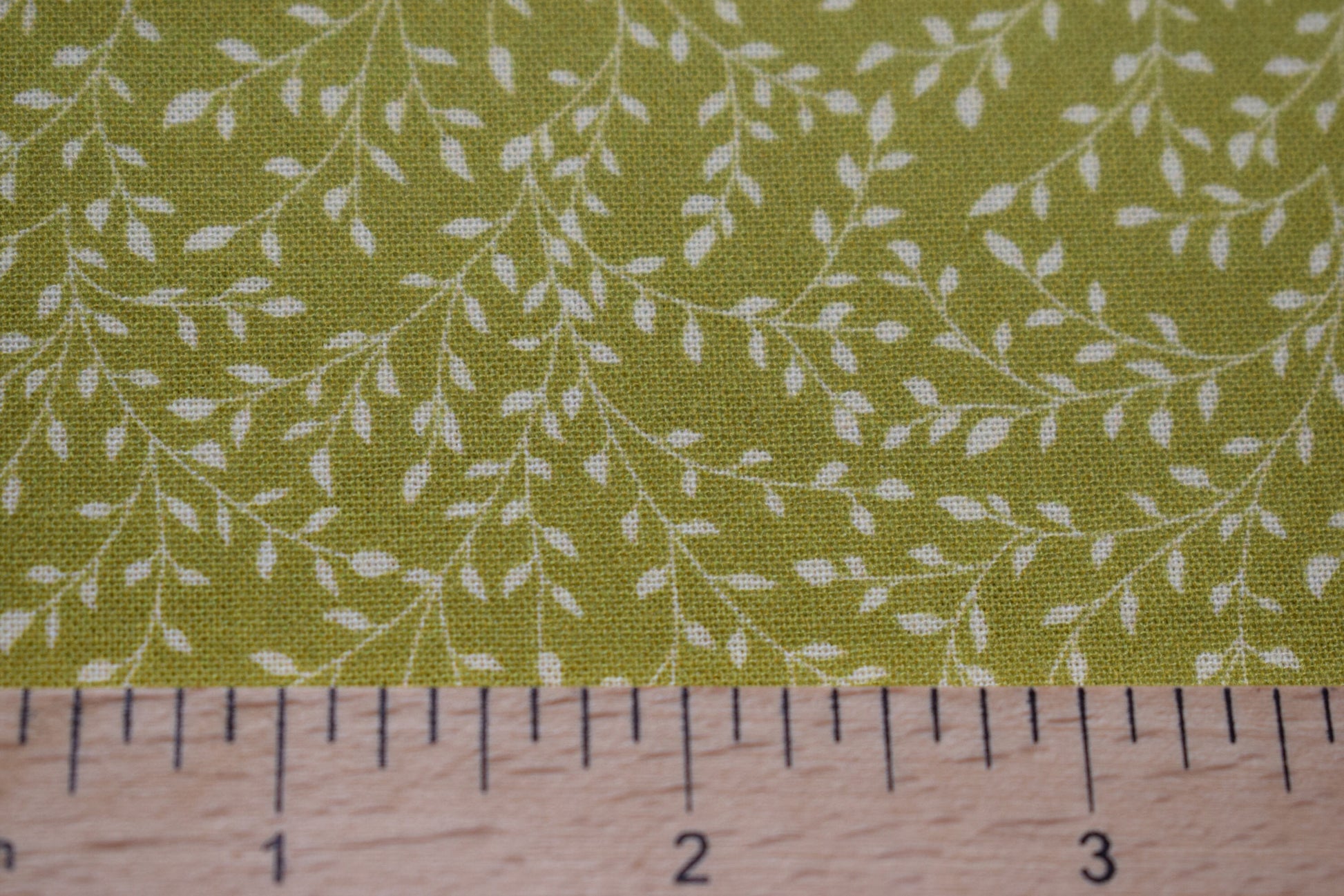 lime green fabric, vine pattern Quilting fabric, cotton fabric, dressmaking fabric, Price by the Half Metre The Quilt Sanctuary