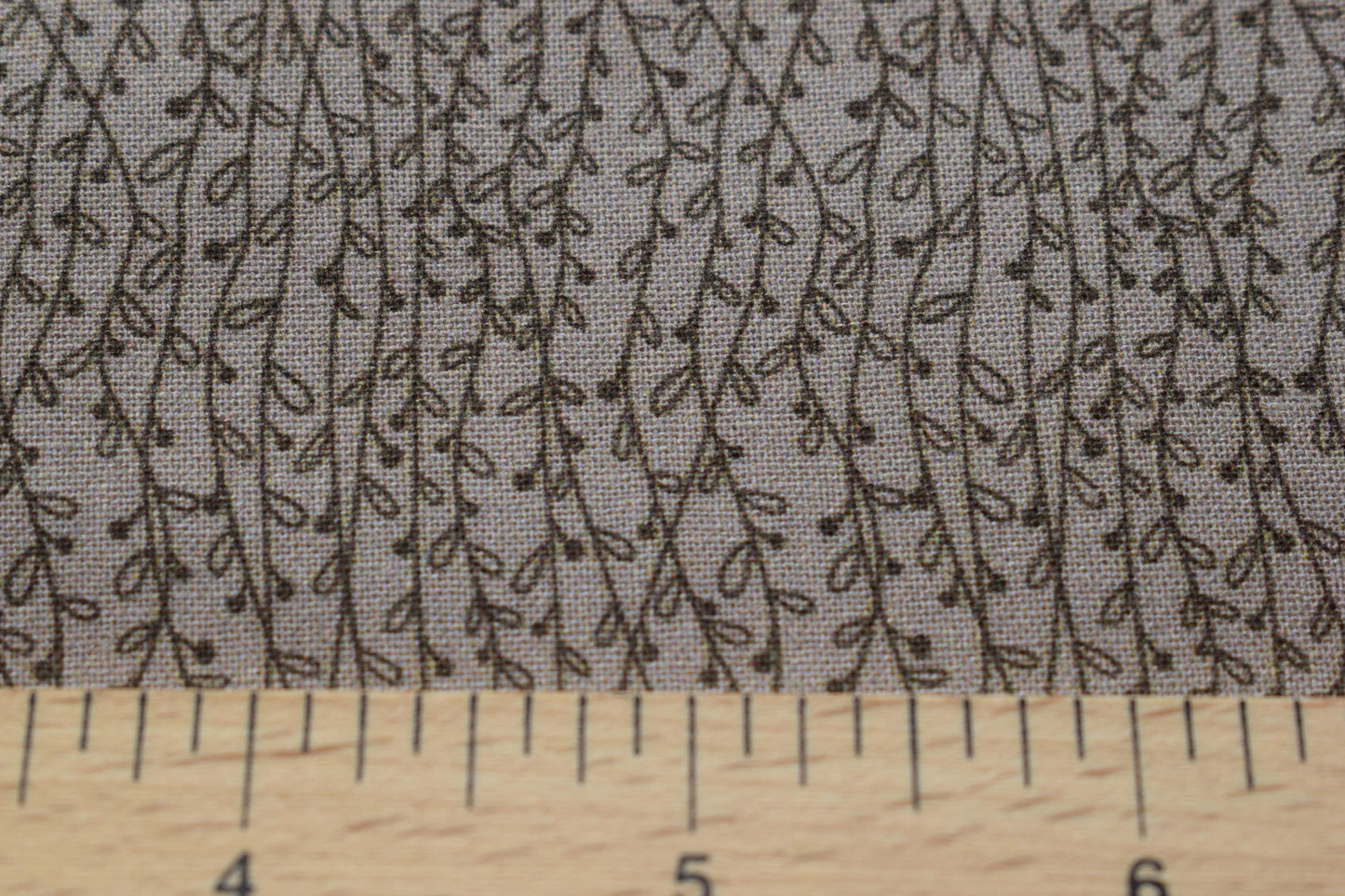 brown fabric, vine pattern Quilting fabric, cotton fabric, indigo fabrics, Price by the Half Metre The Quilt Sanctuary
