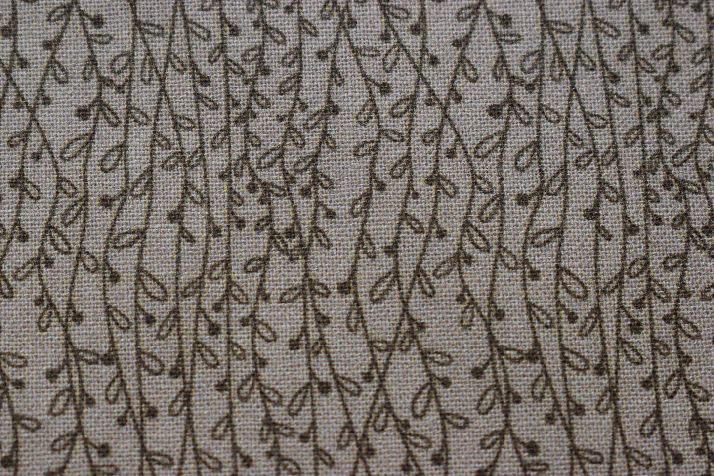 brown fabric, vine pattern Quilting fabric, cotton fabric, indigo fabrics, Price by the Half Metre The Quilt Sanctuary