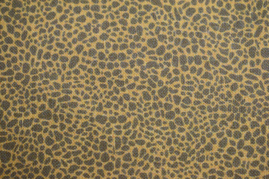 Leopard print fabric, mosaic Quilting fabric, cotton fabric, dressmaking fabric, mustard fabric, mosaic fabric, Price by the Half Metre The Quilt Sanctuary