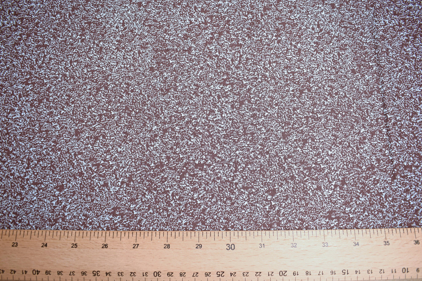 Brown fabric, abstract purple fabric, cotton fabric, inprint Jane Makower, Brown flecked fabric, Price by the Half Metre The Quilt Sanctuary