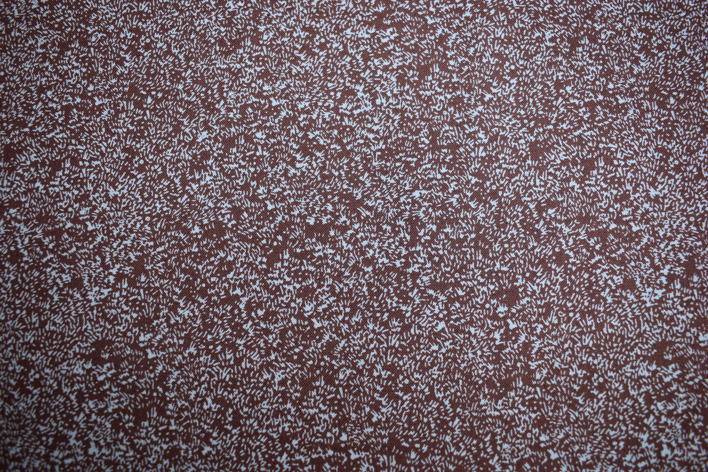 Brown fabric, abstract purple fabric, cotton fabric, inprint Jane Makower, Brown flecked fabric, Price by the Half Metre The Quilt Sanctuary