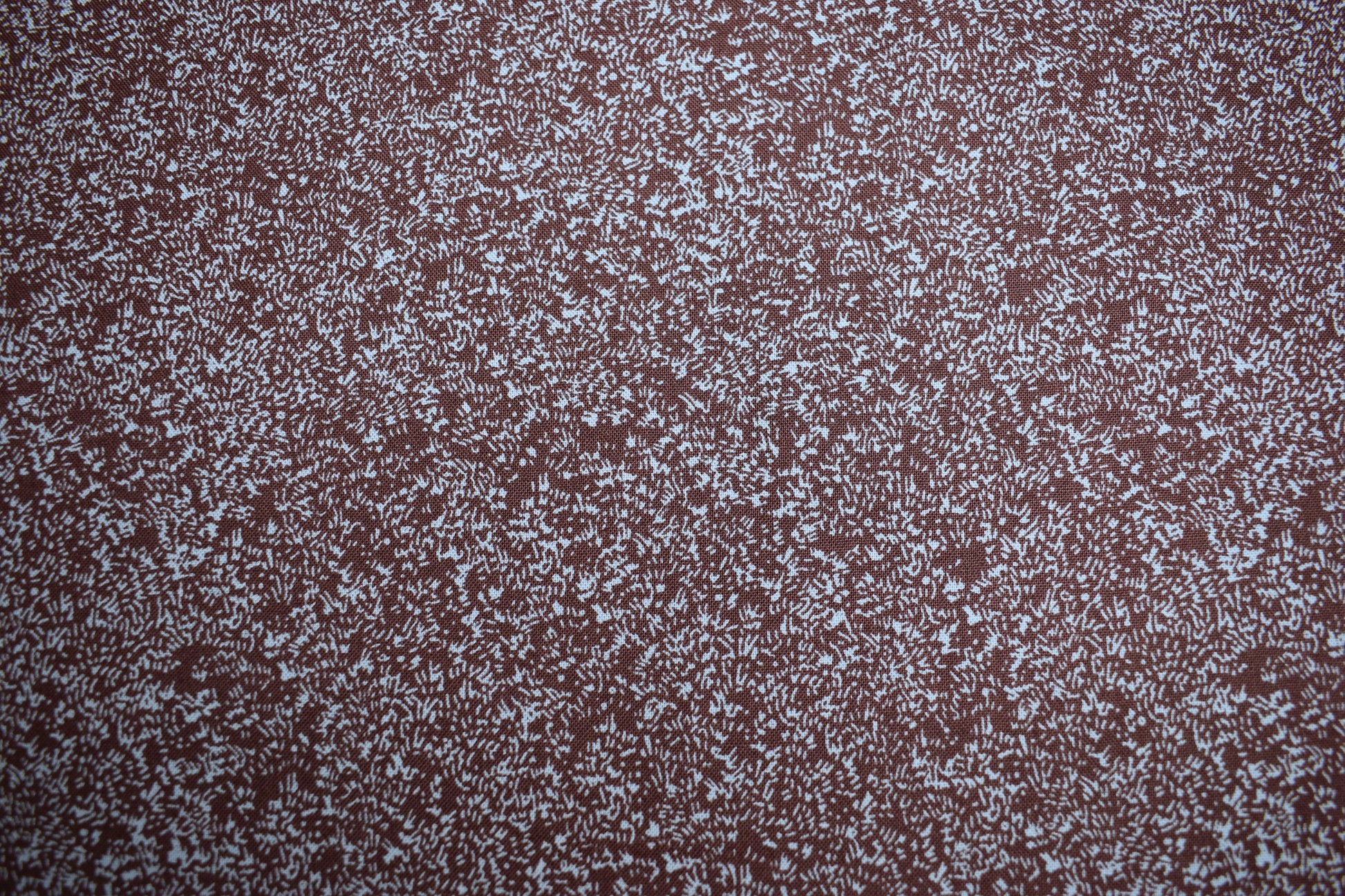 Brown fabric, abstract purple fabric, cotton fabric, inprint Jane Makower, Brown flecked fabric, Price by the Half Metre The Quilt Sanctuary