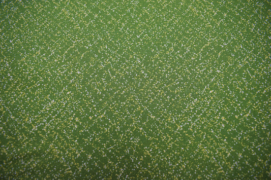 speckled lime green fabric, green Quilting fabric, cotton fabric, cosmos fabric, green fabric, Price by the Half Metre The Quilt Sanctuary