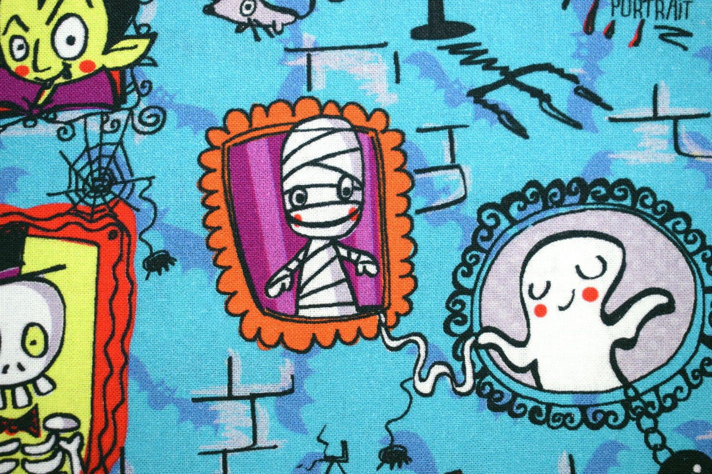 Halloween fabric bundle, Quilting fabrics , cotton fabric, fabric bundles, childrens fabric bundle, scary fabric bundle, vampire fabric The Quilt Sanctuary