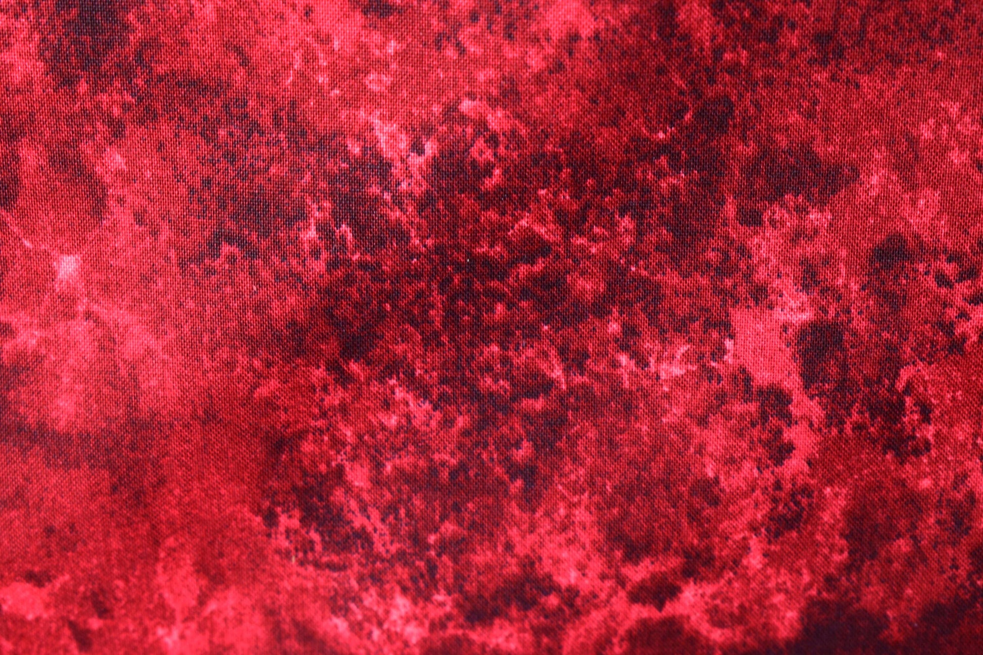 Mottled red Extra wide quilt backing fabric, cotton quilting fabric, price per half metre The Quilt Sanctuary