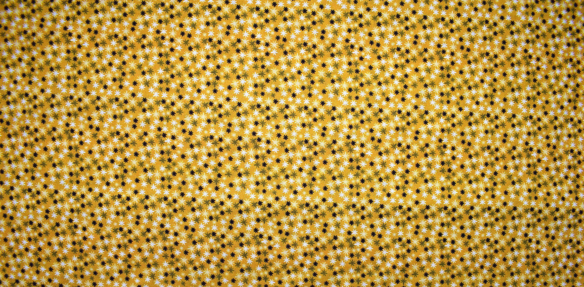 Yellow Star fabric, star Quilting fabric, cotton fabric, Price by the Half Metre The Quilt Sanctuary