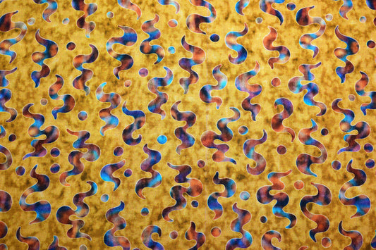 wavy steam fabric, Quilting fabric, cotton fabric, quilting treasures, cafe all day - Price by the Half Metre The Quilt Sanctuary