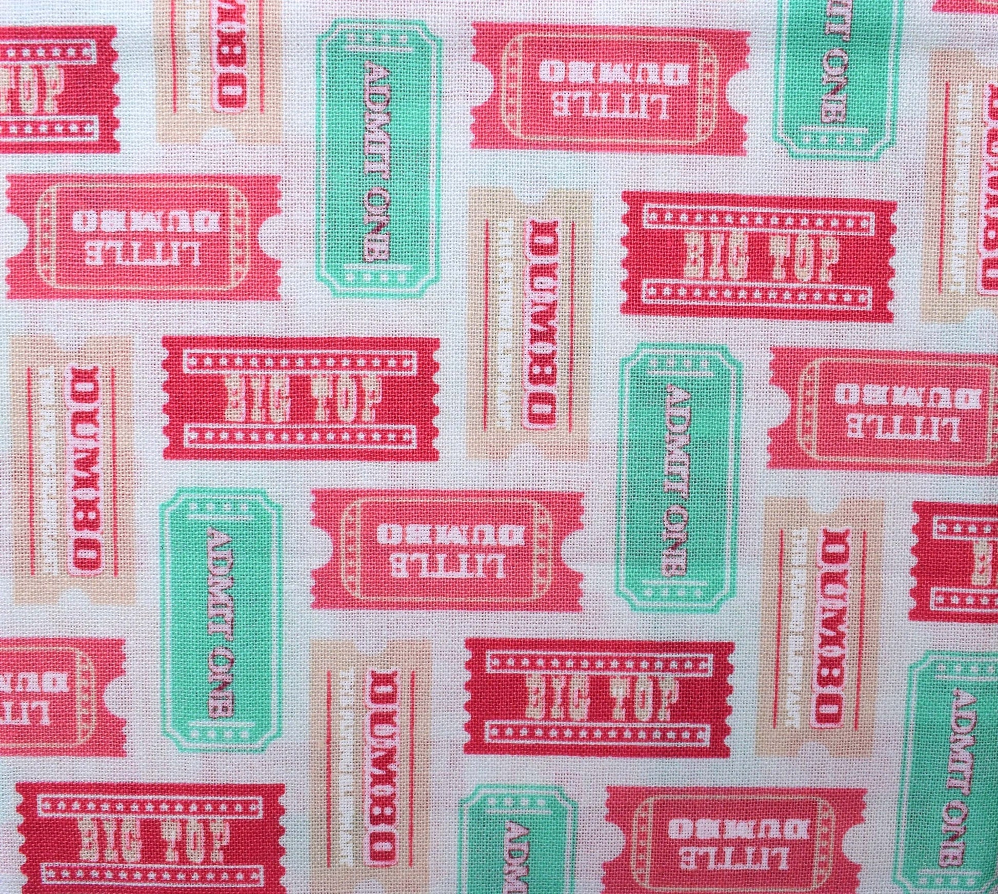 Dumbo fat Quarter Bundle, cotton quilting fabric, Disney fabric The Quilt Sanctuary