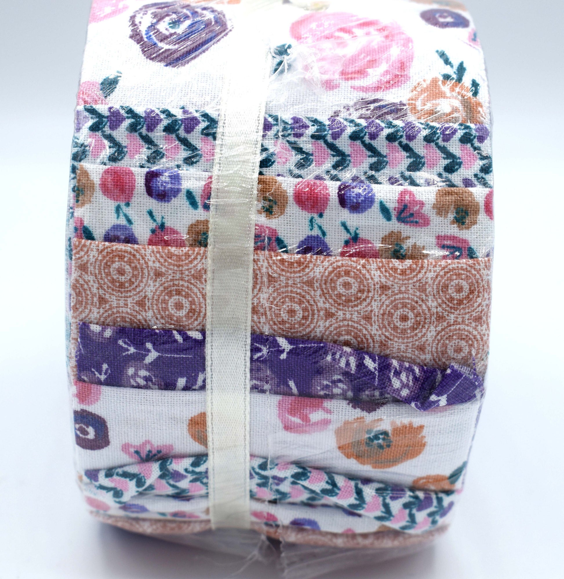floral half jelly roll, fabric freedom jelly baby, Watercolour swirls 1M The Quilt Sanctuary