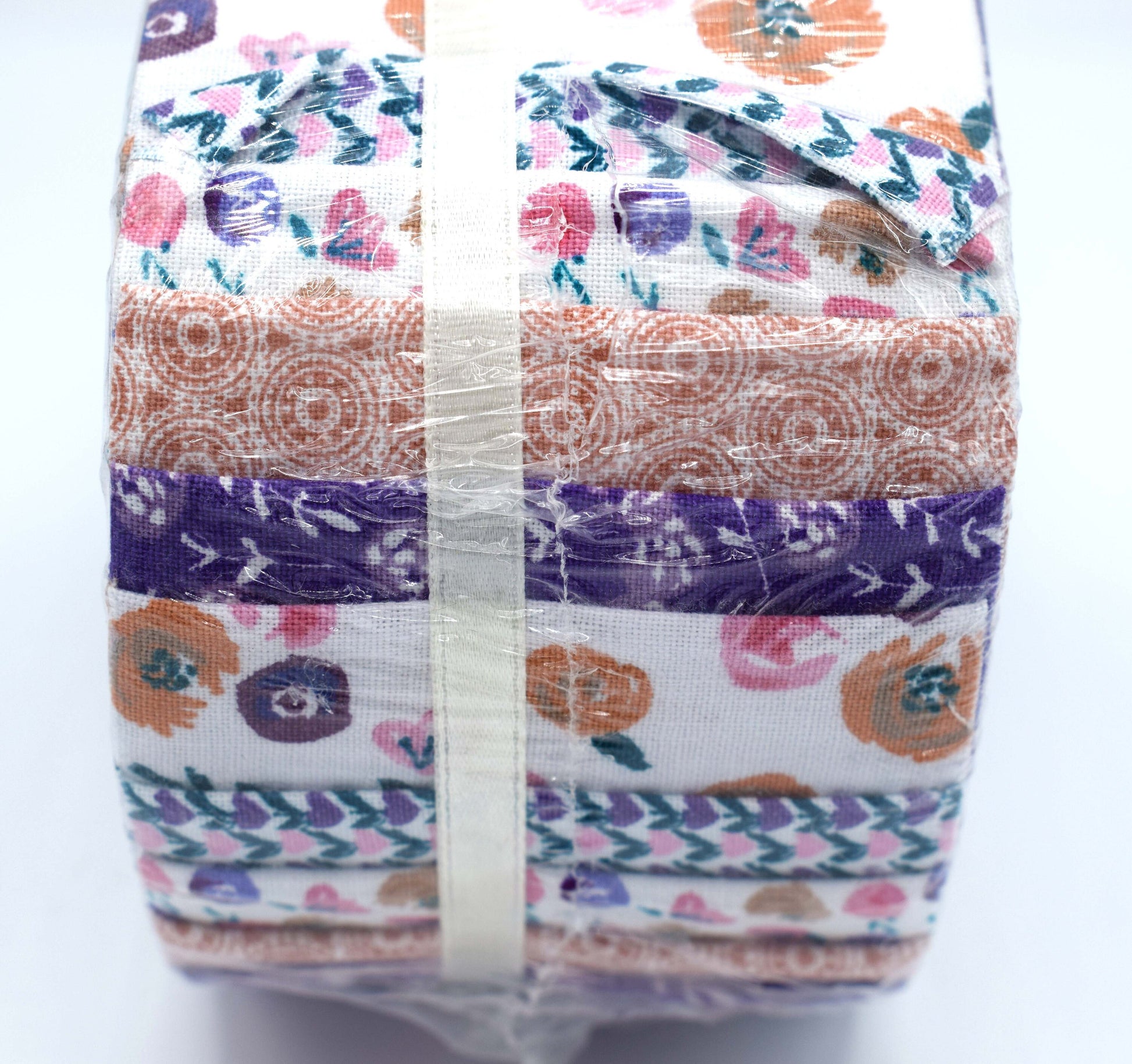 floral half jelly roll, fabric freedom jelly baby, Watercolour swirls 1M The Quilt Sanctuary