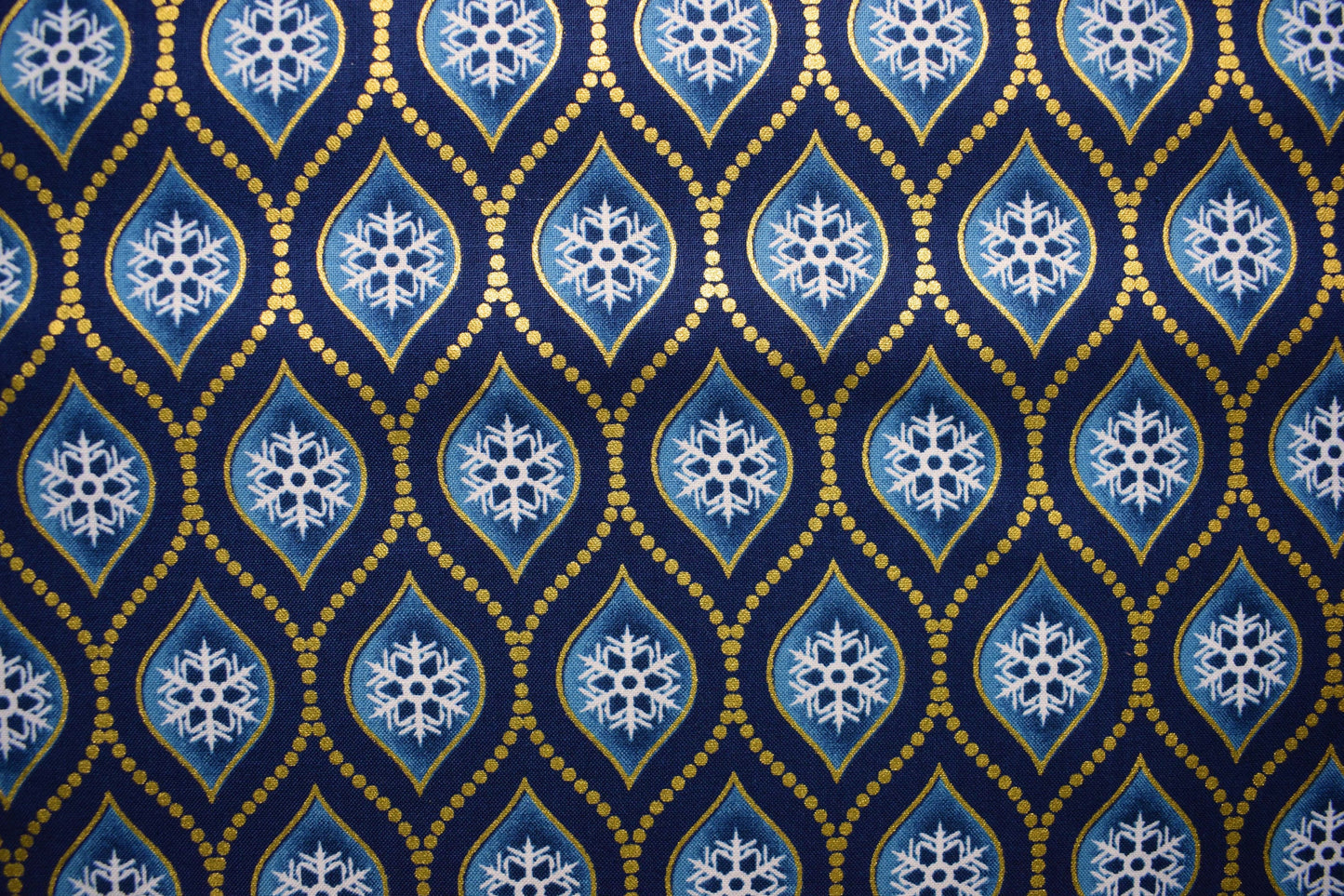 Navy geometric fabric, Celestial Winter Fabric , Quilting fabric, Jason Yenter - Price by the Half Metre The Quilt Sanctuary