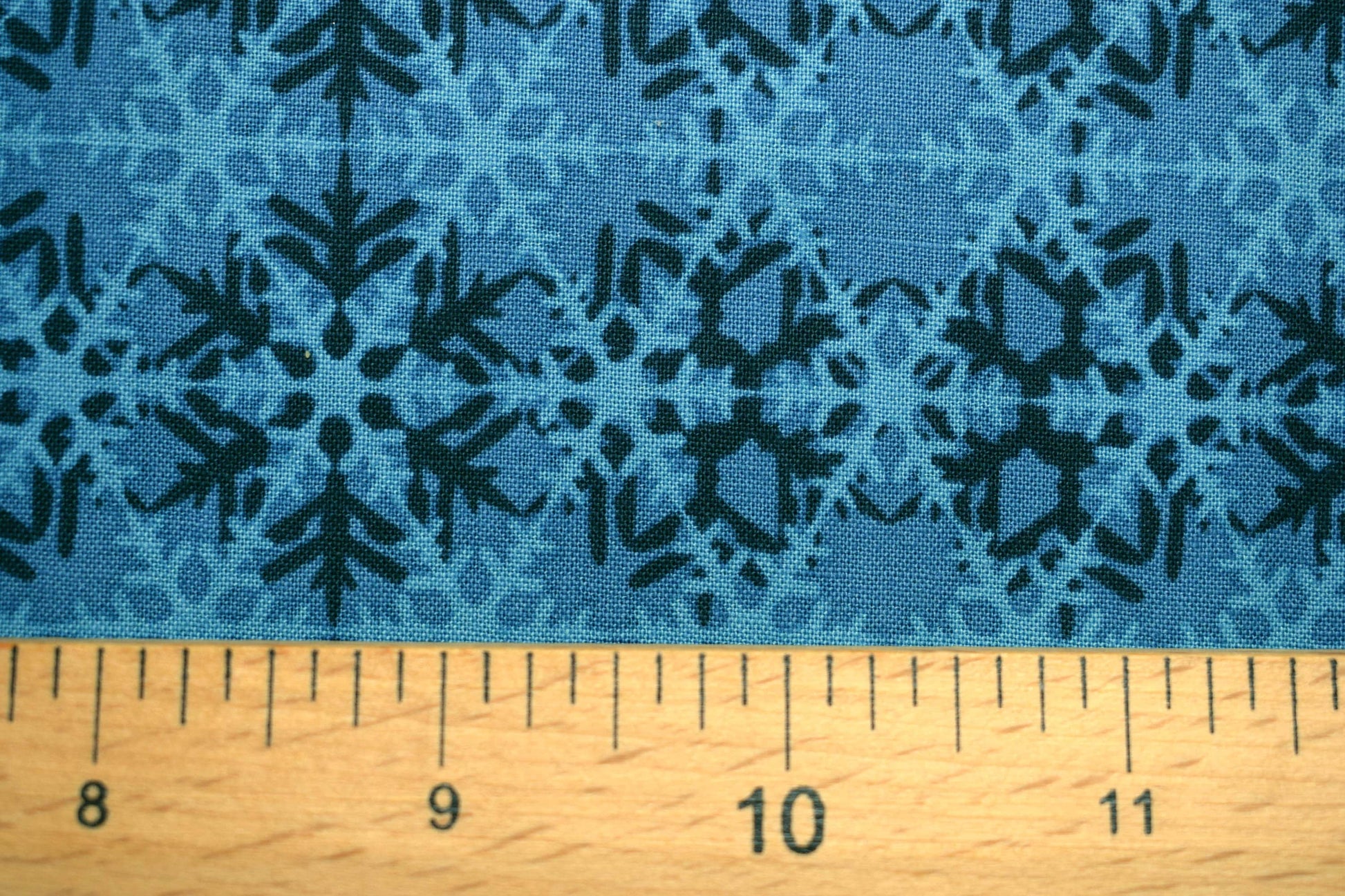 Blue lattice fabric, Celestial Winter Fabric , Quilting fabric, Jason Yenter - Price by the Half Metre The Quilt Sanctuary