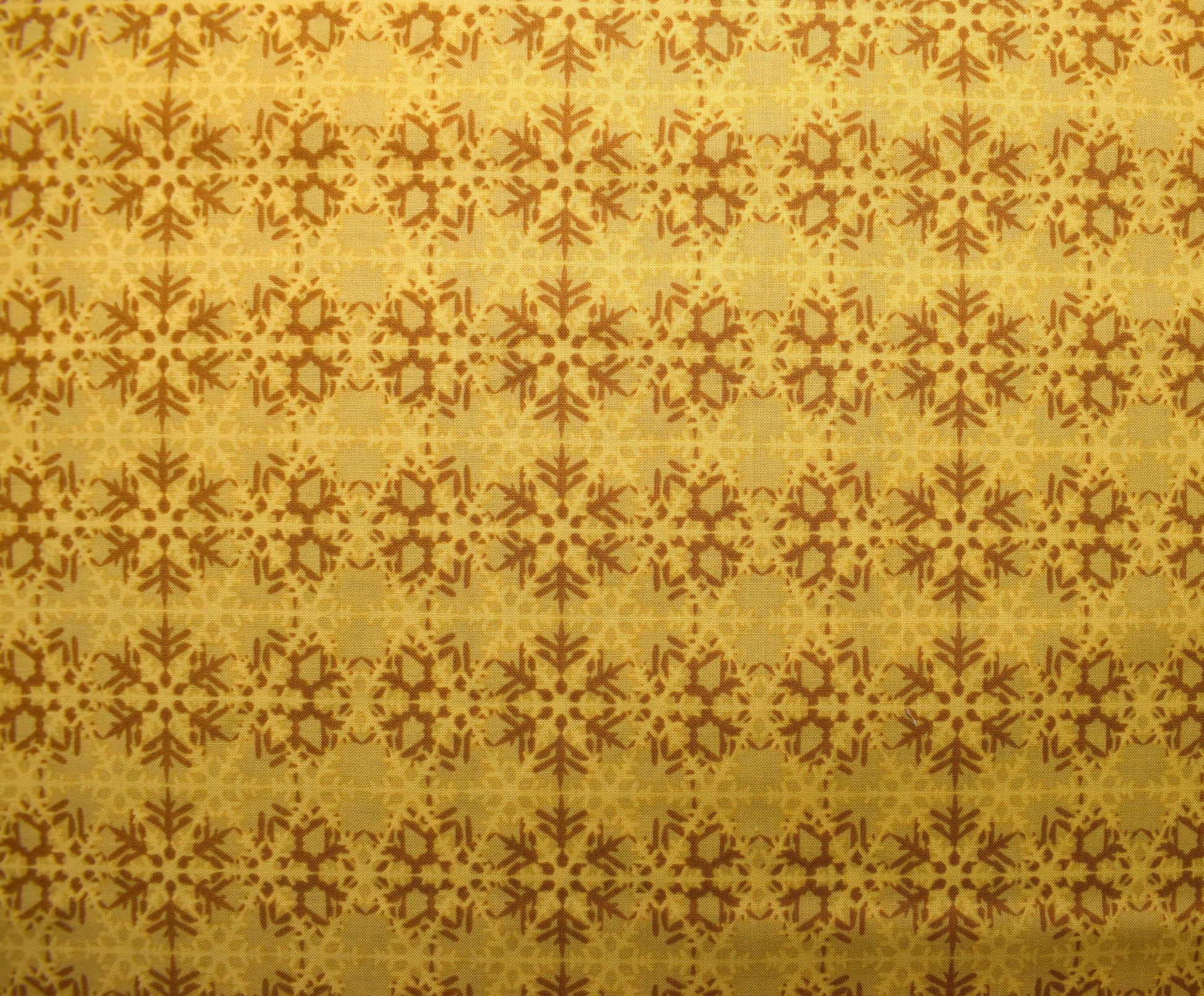 Golden lattice fabric, Celestial Winter Fabric , Quilting fabric, Jason Yenter - Price by the Half Metre The Quilt Sanctuary