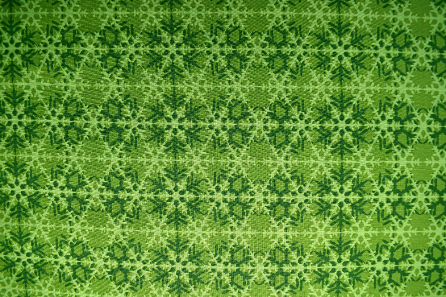 Lime Green lattice fabric, Celestial Winter Fabric , Quilting fabric, Jason Yenter - Price by the Half Metre The Quilt Sanctuary