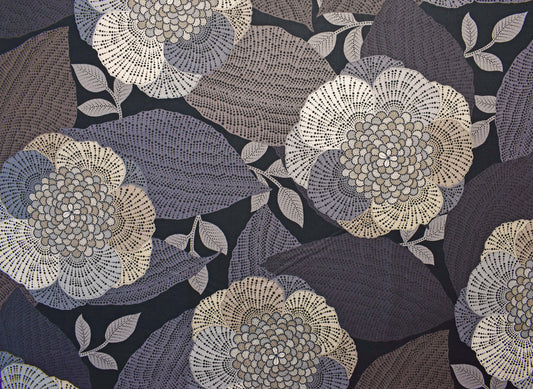 large floral fabric, Sepia Quilting fabric, cotton fabric, Dolce Vita Deborah Edwards - Price by the Half Metre The Quilt Sanctuary