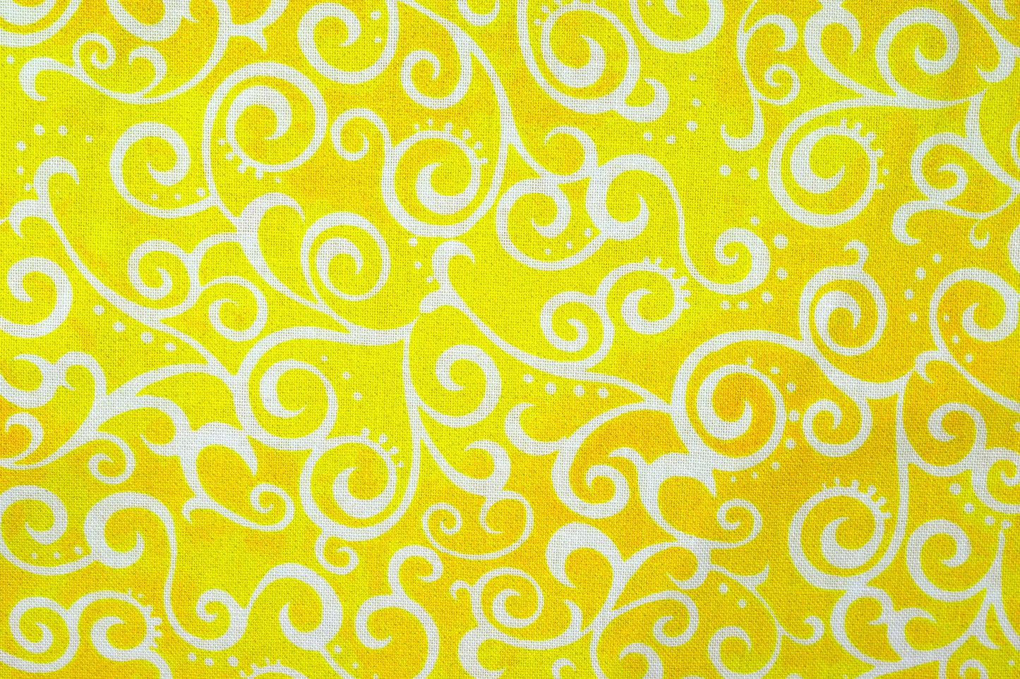 Tonal yellow Extra wide quilt backing fabric, cotton quilting fabric, Ombre Scrolls, price per half metre The Quilt Sanctuary