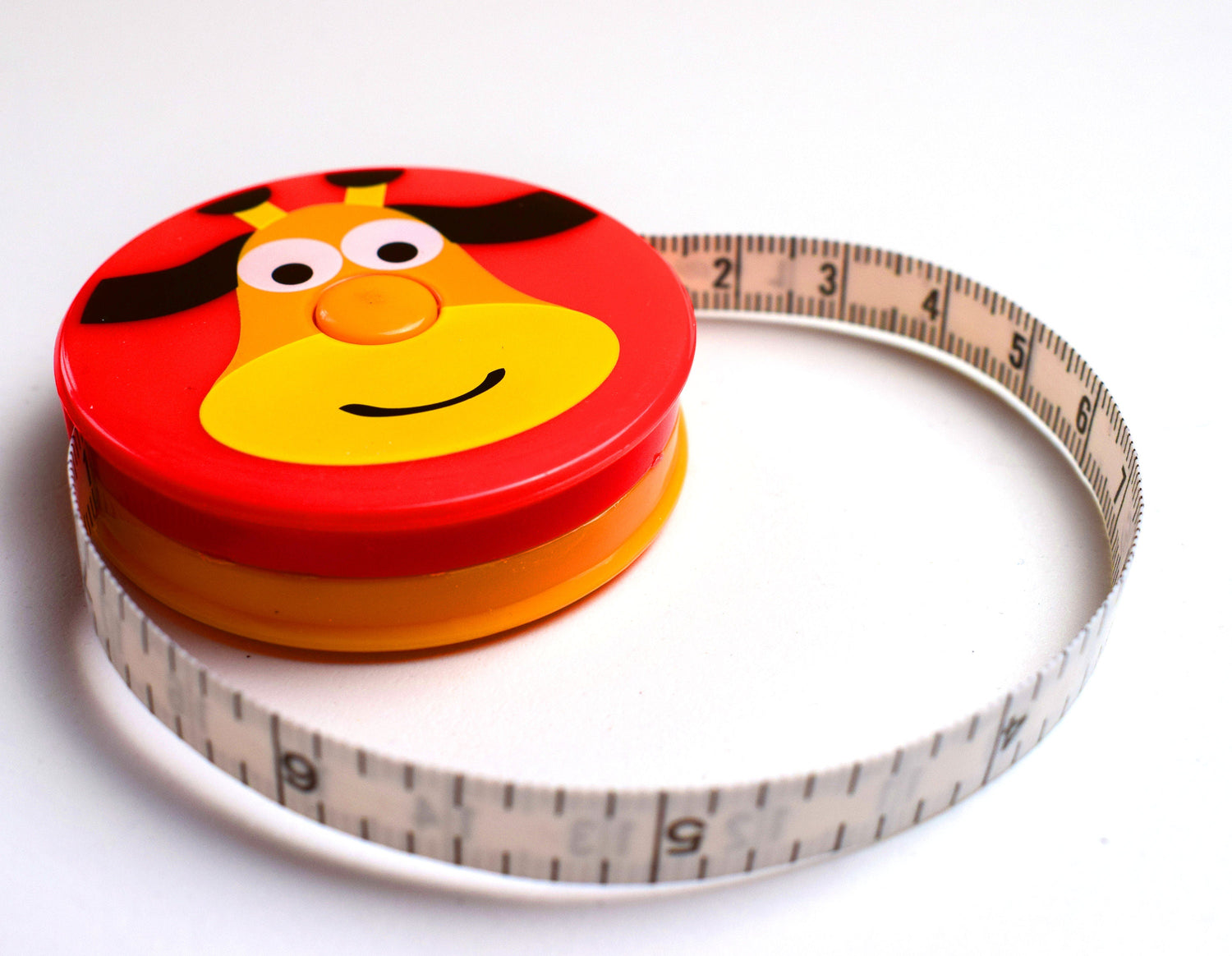 Giraffe Childrens tape measure, bear tape measure, metro zoo, childrens sewing, sewing gift, tape measure, retractable tape measure, The Quilt Sanctuary