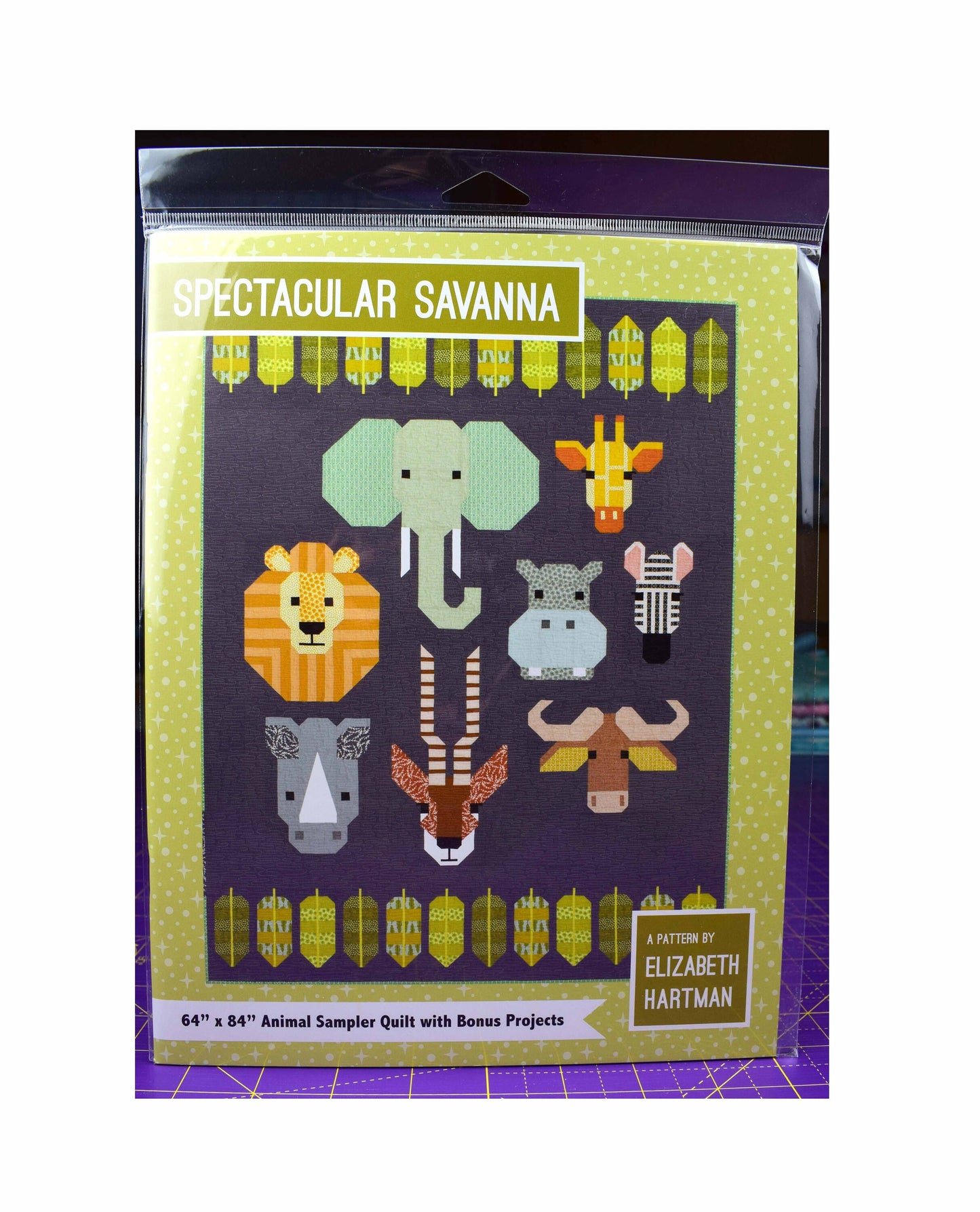Spectacular Savanna Quilting pattern by Elizabeth Hartman - PATTERN ONLY The Quilt Sanctuary
