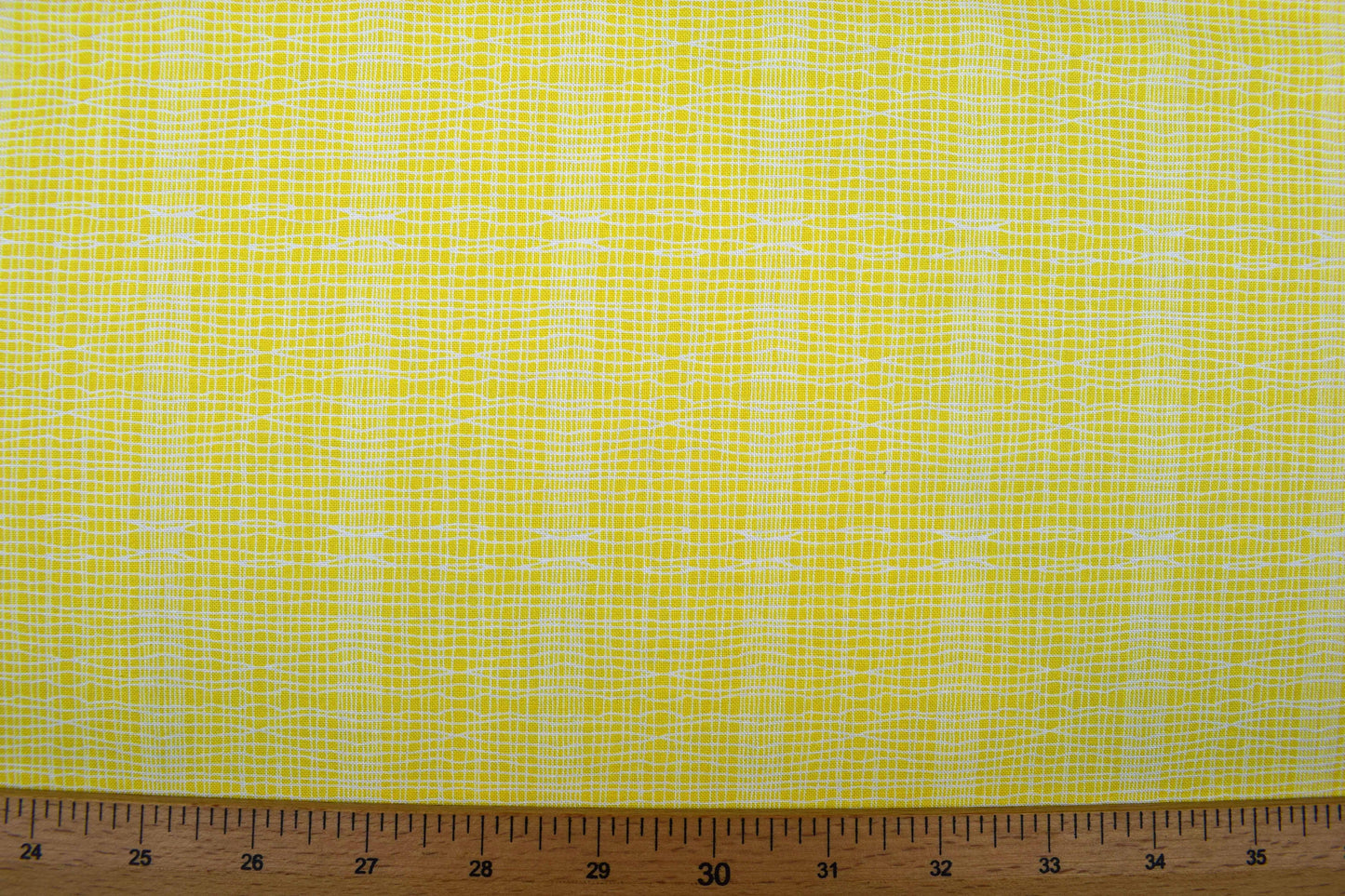 yellow checked fabric, yellow blender, Quilting fabric, Makower fabric - Price by the Half Metre The Quilt Sanctuary