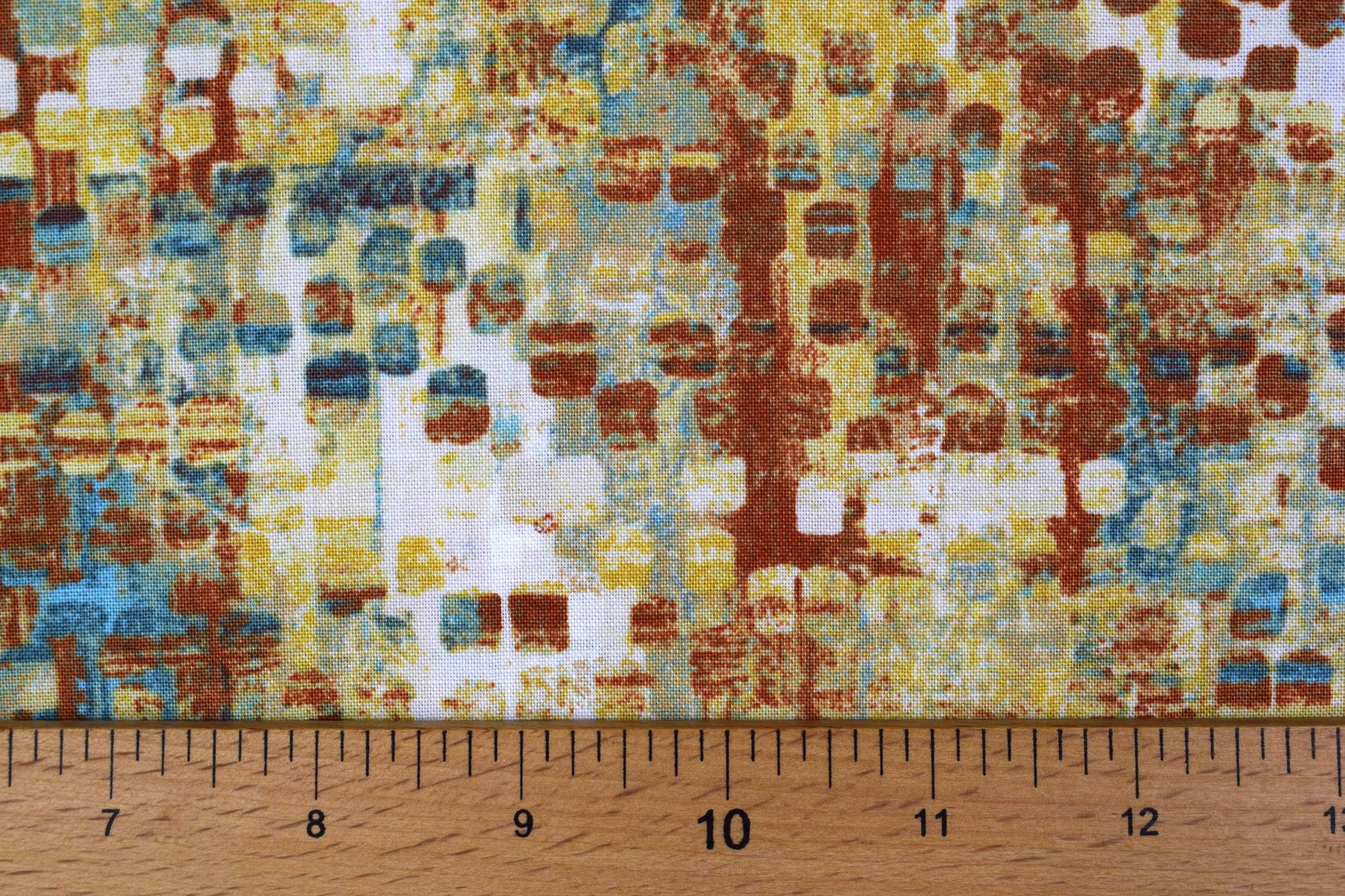Tan abstract fabric , Geometric Quilting fabric, cotton fabric, Urban reflections - Price by the Half Metre The Quilt Sanctuary