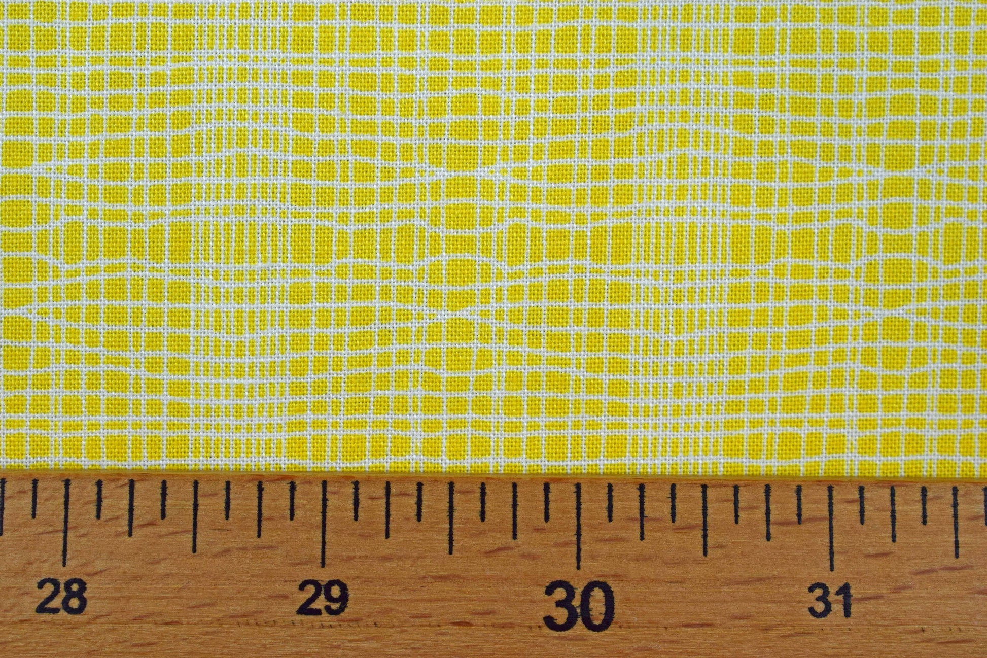 yellow checked fabric, yellow blender, Quilting fabric, Makower fabric - Price by the Half Metre The Quilt Sanctuary