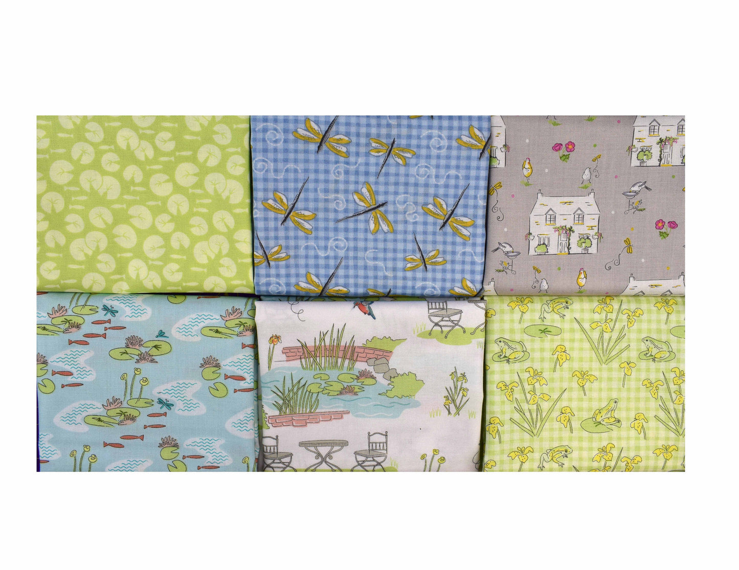 Debbie Shore fabric collection, Quilting fabric bundle, country cottage fabric The Quilt Sanctuary