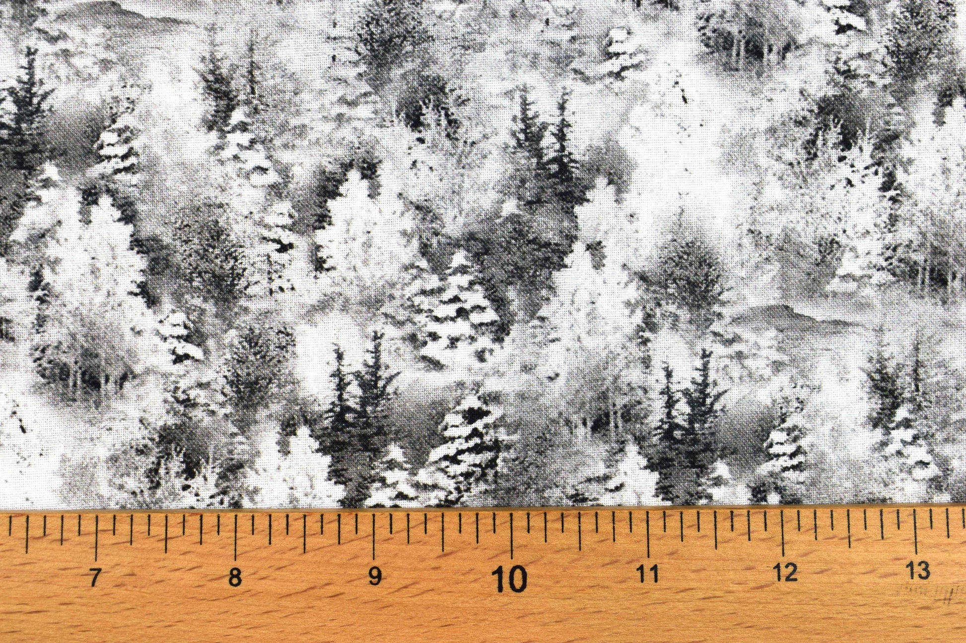 Winter forest fabric, quilting treasures, quilting fabric, Back home for holidays - Price by the Half Metre The Quilt Sanctuary