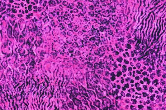 Pink Animal print fabric, Quilting fabric, cotton fabric, quilting treasures, Serengeti, Price by the Half Metre The Quilt Sanctuary