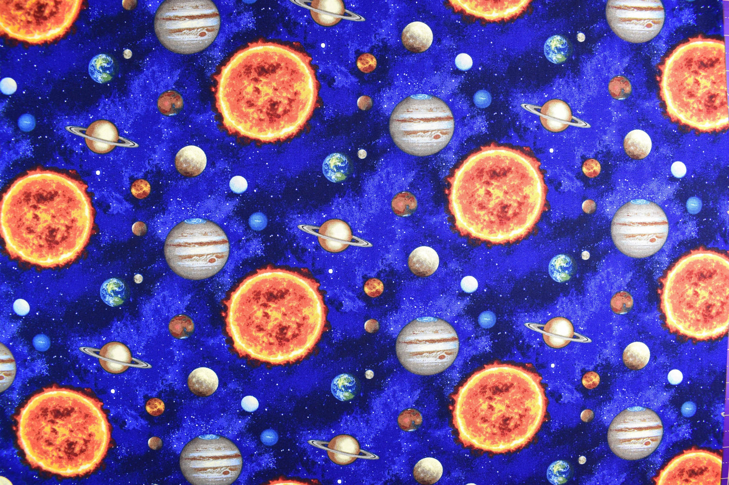Celestial fabric, Galaxy fabric, Quilting fabric, cotton fabric - Price by the Half Metre The Quilt Sanctuary