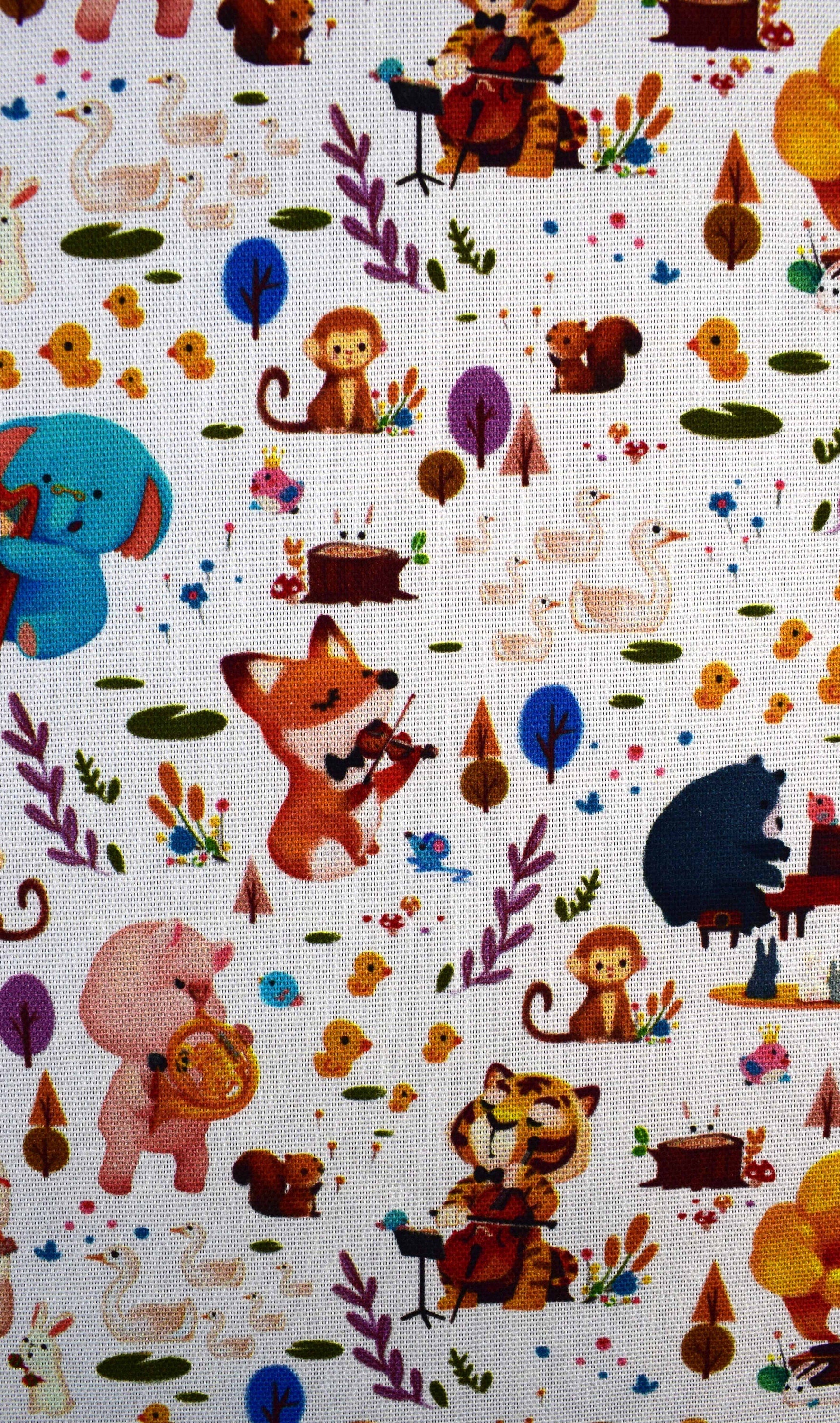 Woodland tote bag, Easy to sew tote bag and purse - NOT READY MADE The Quilt Sanctuary
