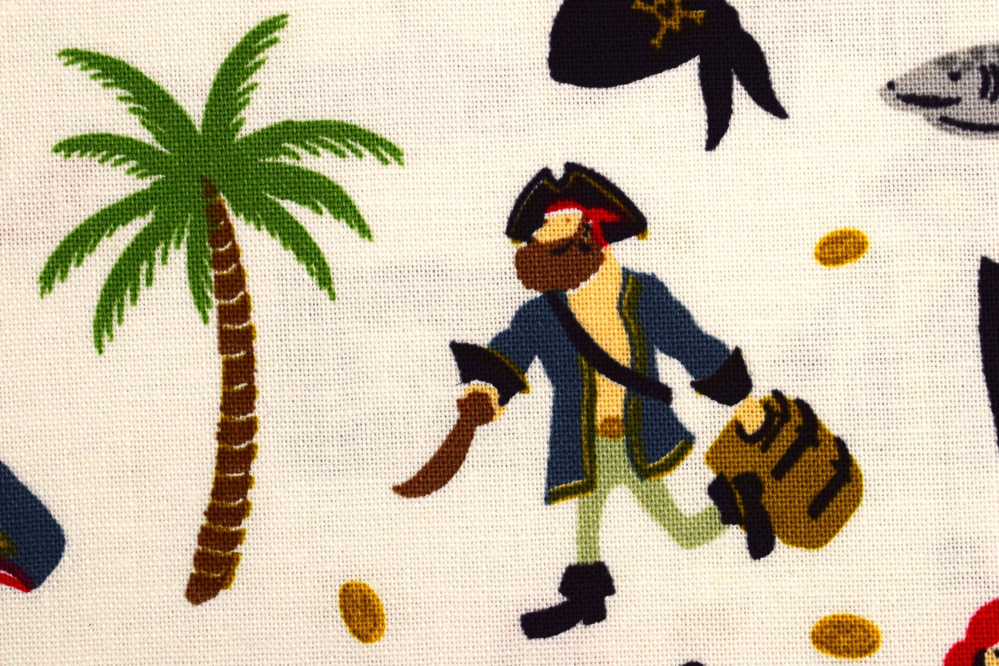 Pirate Captain fabric, quilting fabric, Pirates tale, Riley Blake Design - Price by the Half Metre The Quilt Sanctuary