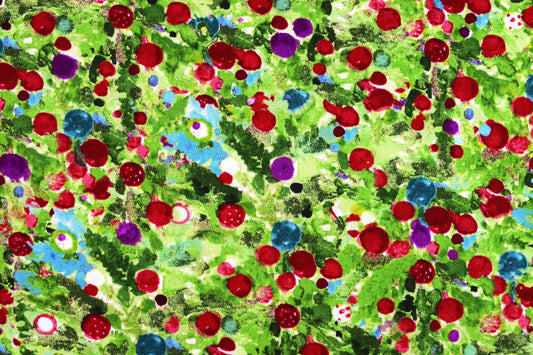 Christmas berry fabric, Christmas fabric, quilting fabric, O Christmas Tree - Price by the Half Metre The Quilt Sanctuary