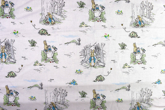 Peter Rabbit fabric, Cotton Quilting Fabric, Beatrix Potter - Price by the Half Metre The Quilt Sanctuary
