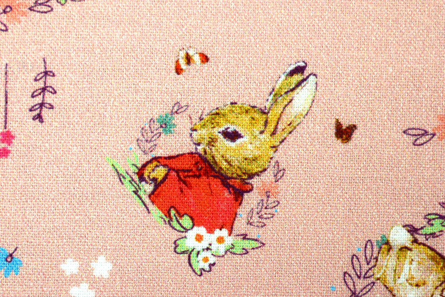 Flopsy Mopsy fabric, Peter Rabbit, Beatrix Potter - Price by the Half Metre The Quilt Sanctuary