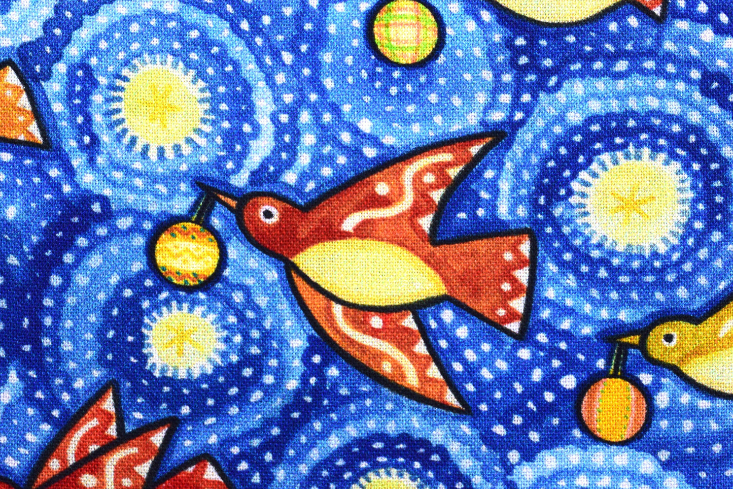 12 days of Christmas fabric, holiday quilting fabric, Price by the Half Metre The Quilt Sanctuary