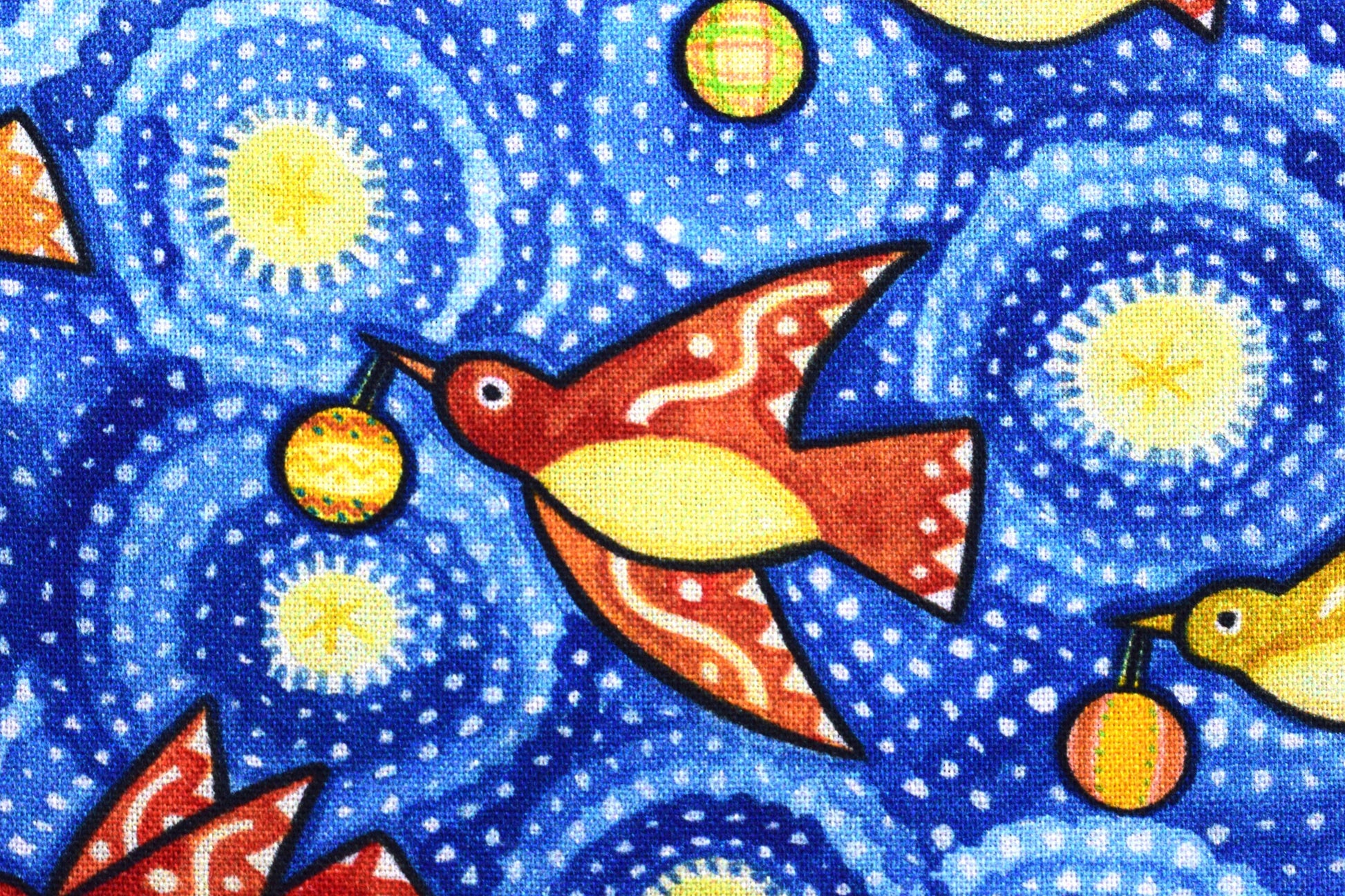 12 days of Christmas fabric, holiday quilting fabric, Price by the Half Metre The Quilt Sanctuary