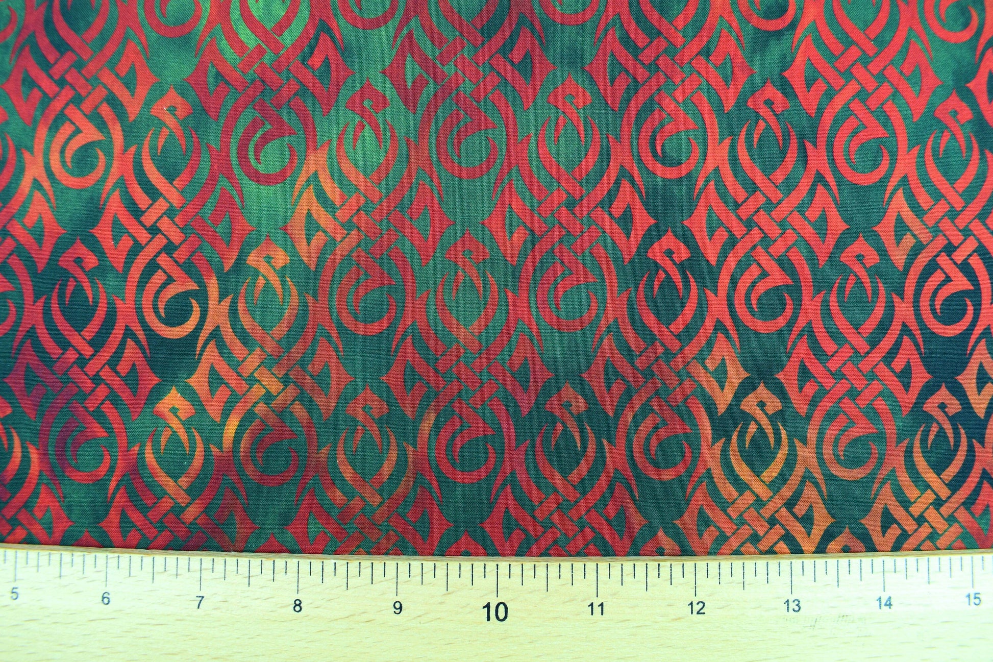 Celtic fire fabric , Quilting fabric, Ancient Dragons - Price by the Half Metre The Quilt Sanctuary