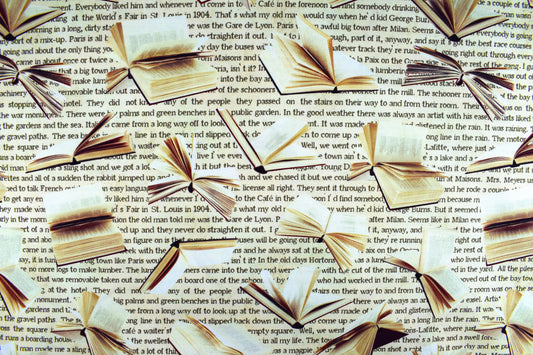 script fabric, typed text fabric, cotton fabric, cats tales, Deborah Edwards - Price by the Half Metre The Quilt Sanctuary