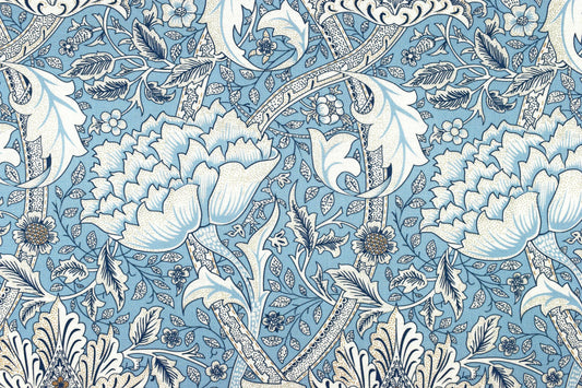 William Morris Tom Tit, Natures dream, organic Quilting fabric, floral cotton fabric - Price by the Half Metre The Quilt Sanctuary