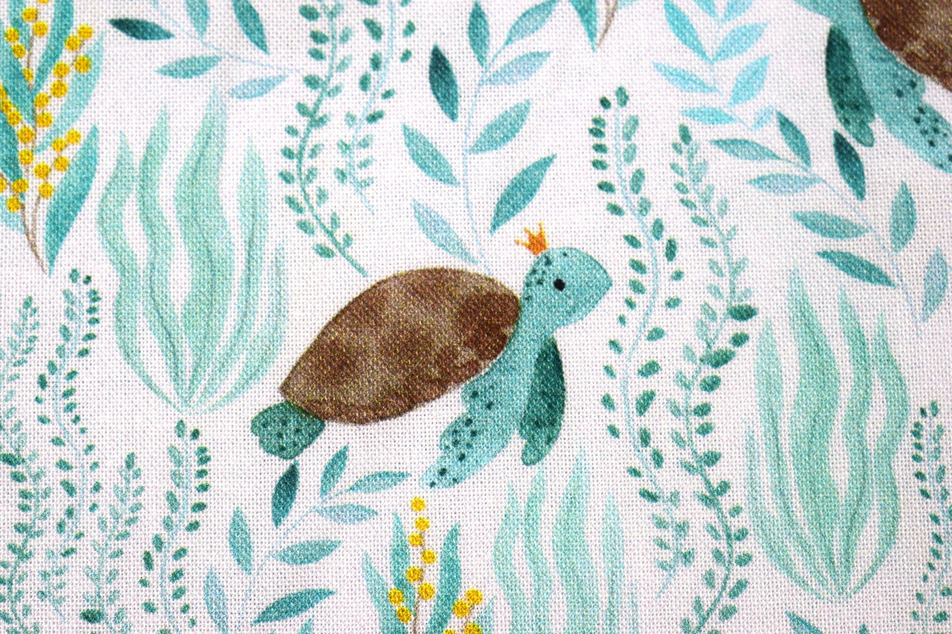 Turtle Fabric, Quilting fabric, under the sea by Dear Stella, price by the half metre The Quilt Sanctuary