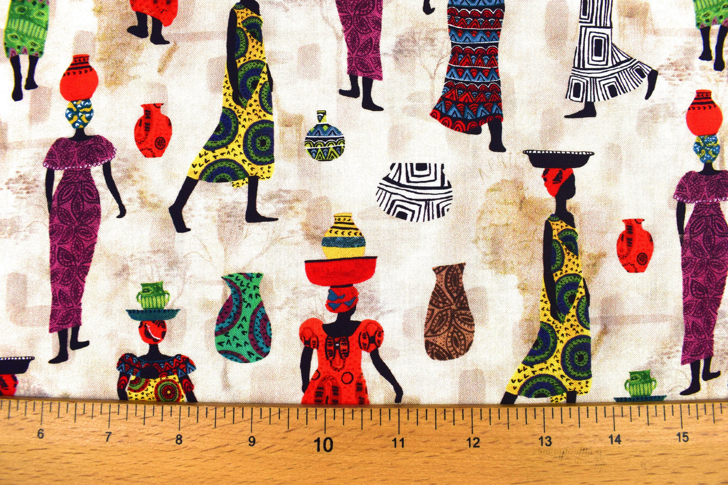 African fabric, African Women Quilting fabric, cotton fabric - Price by the Half Metre The Quilt Sanctuary